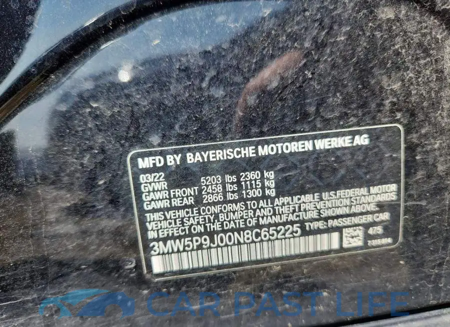 3MW5P9J00N8C65225# 12