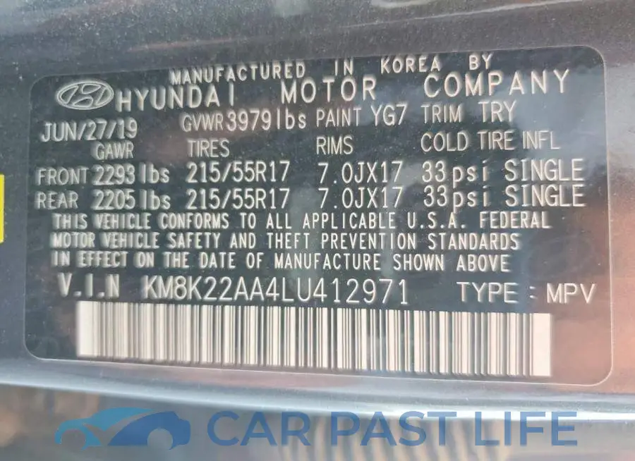 KM8K22AA4LU412971# 13
