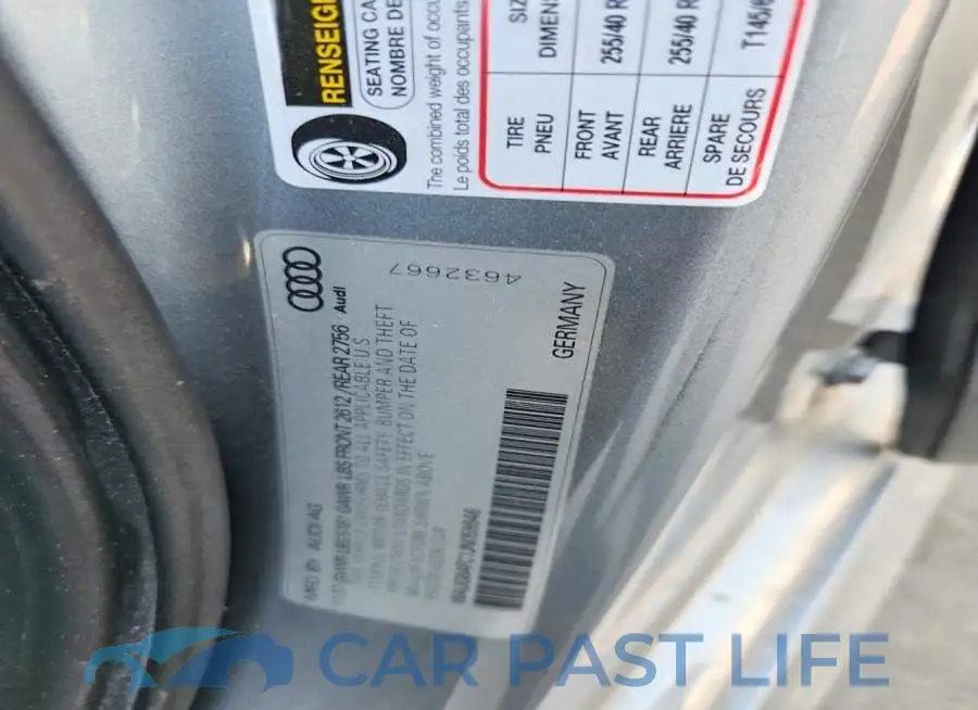 WAUG8AFC1JN059946# 12