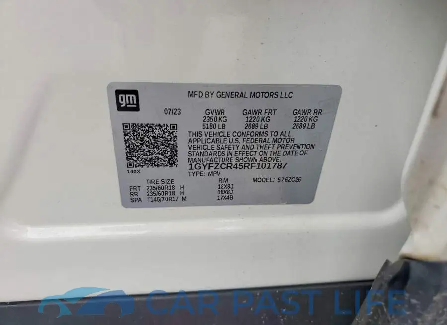 1GYFZCR45RF101787# 13