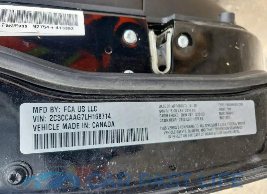 2C3CCAAG7LH168714# 12