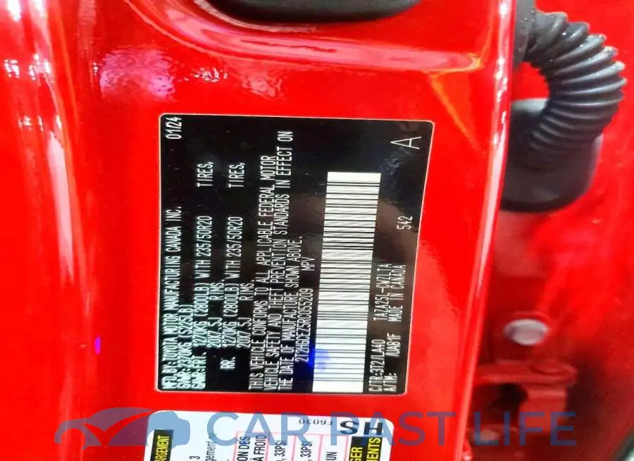 2T2HGCEZ5RC055209# 12