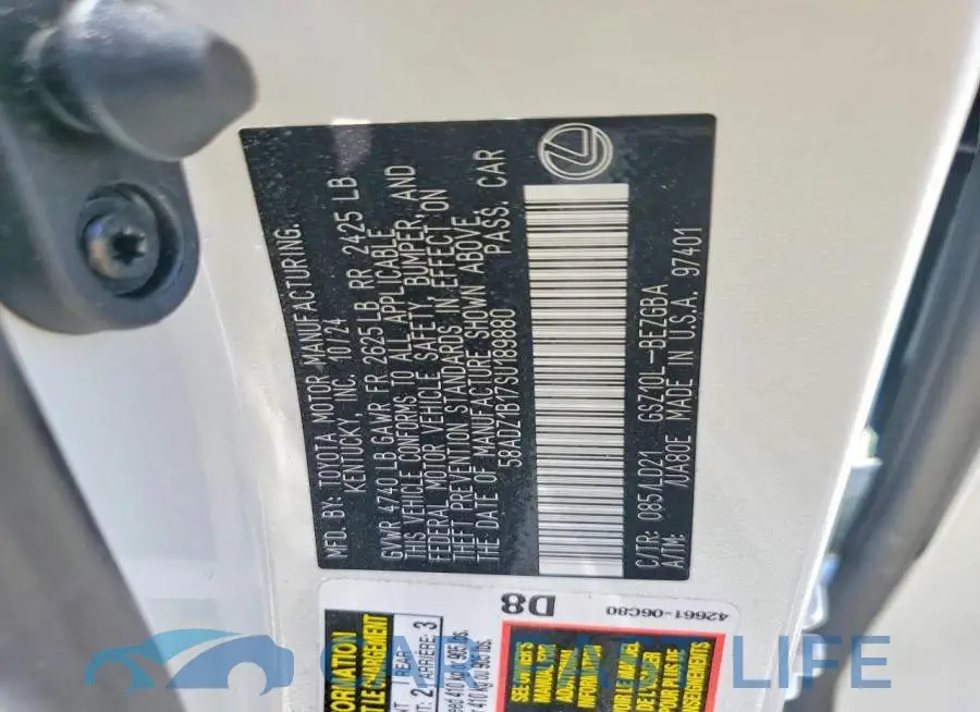 58ADZ1B17SU189880# 12