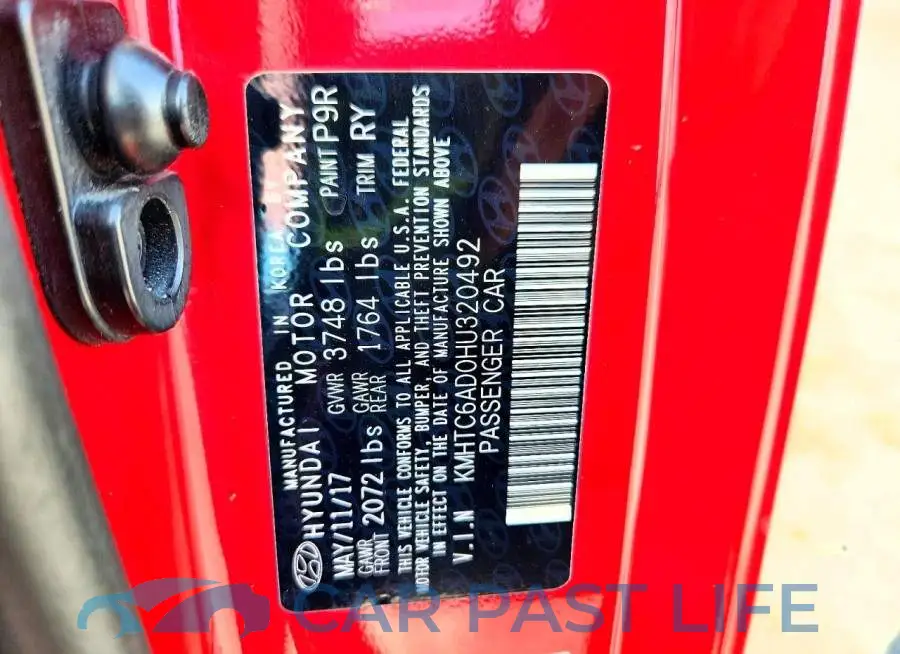 KMHTC6AD0HU320492# 13