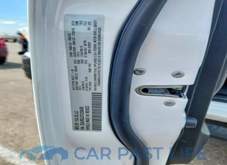3C6UR5CJ5TG268400# 12