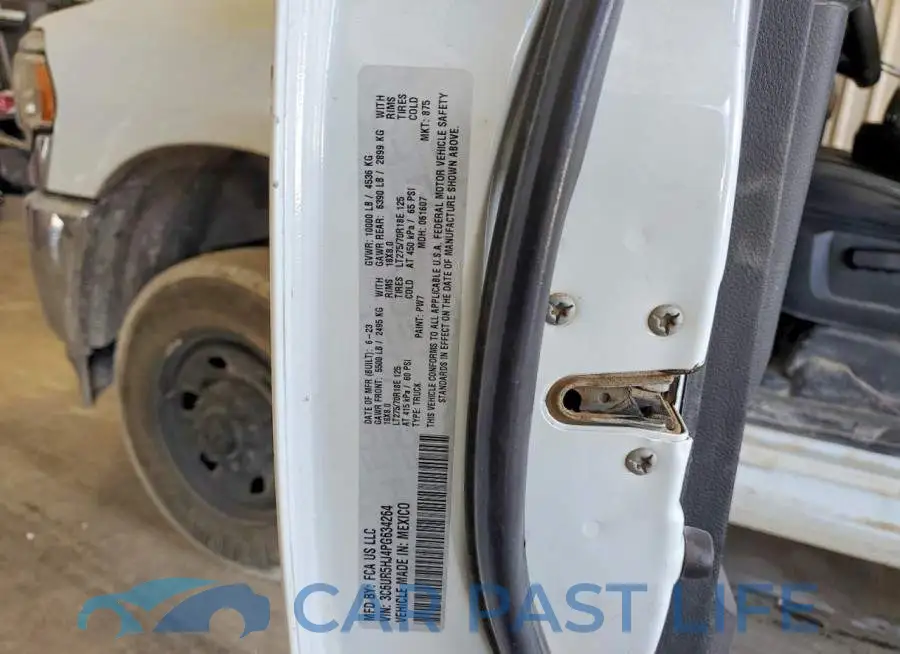 3C6UR5HJ4PG634264# 12