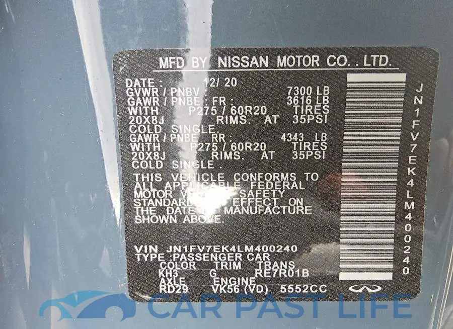 JN1FV7EK4LM400240# 12