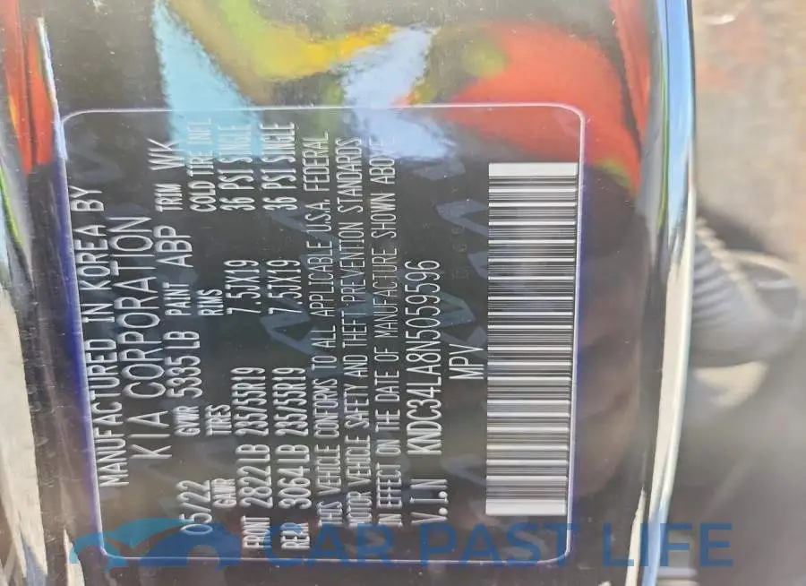 KNDC34LA8N5059596# 12