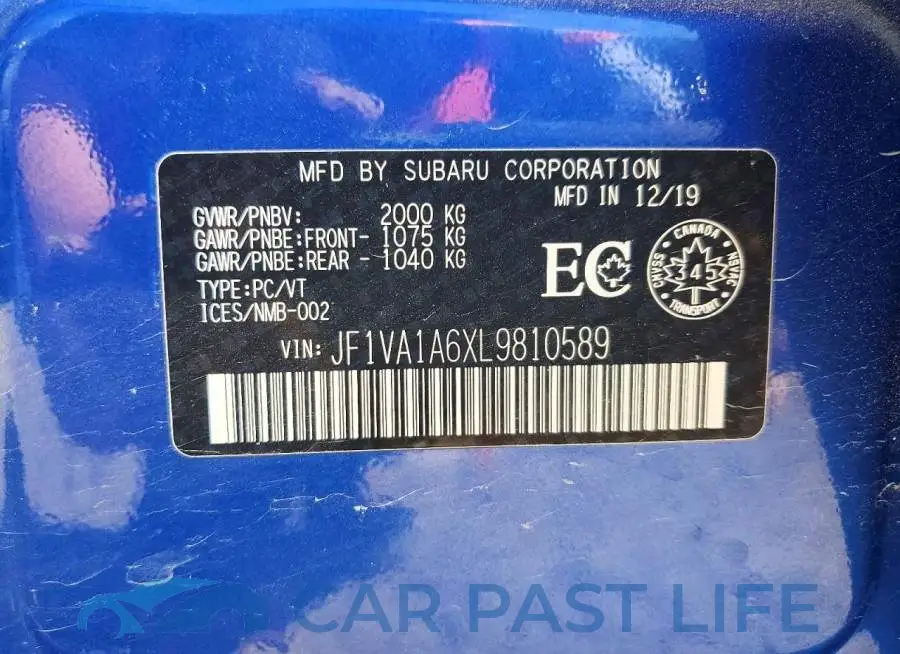 JF1VA1A6XL9810589# 13