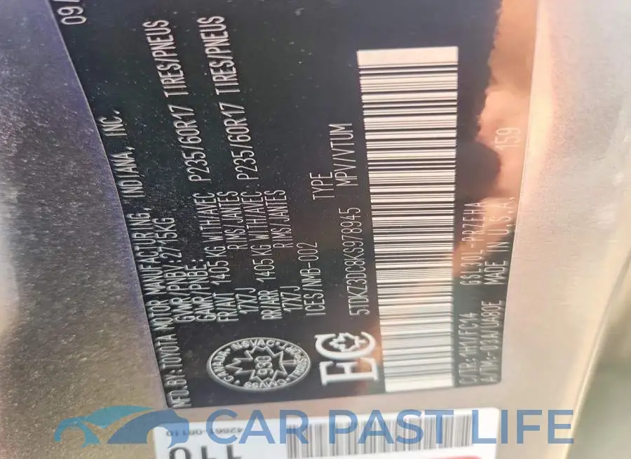 5TDKZ3DC8KS978945# 14