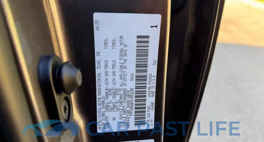 5TFKB5AB4TX052680# 10