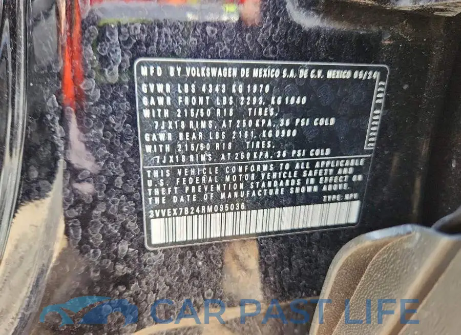 3VVEX7B24RM095036# 13