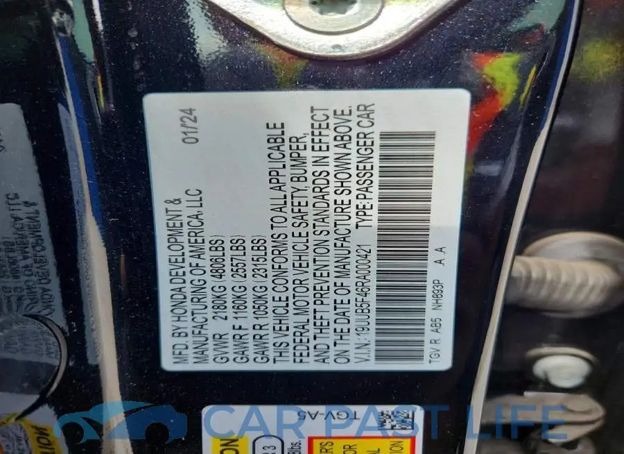 19UUB5F46RA000421# 13