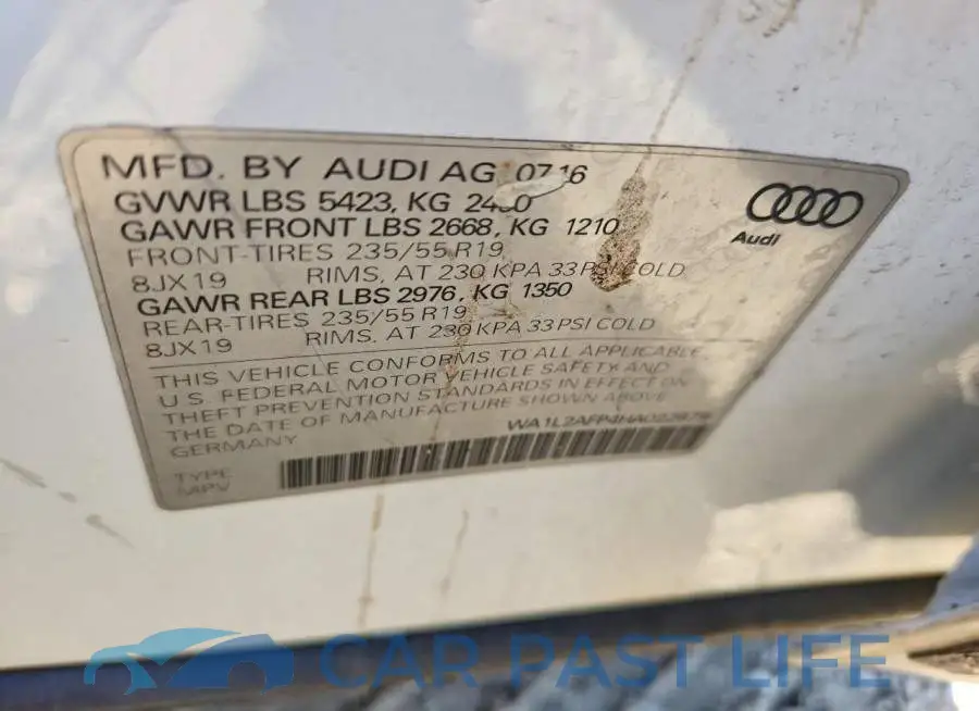 WA1L2AFP4HA022679# 13