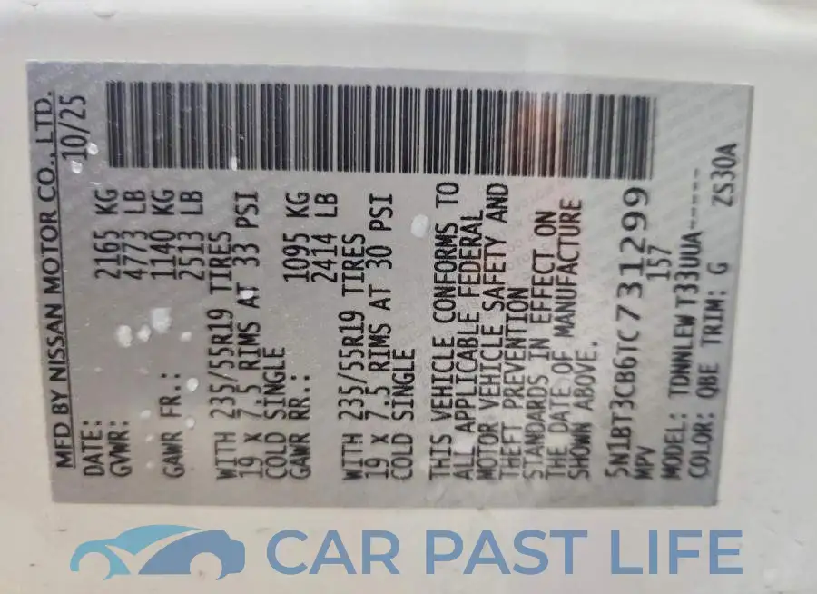 5N1BT3CB6TC731299# 14