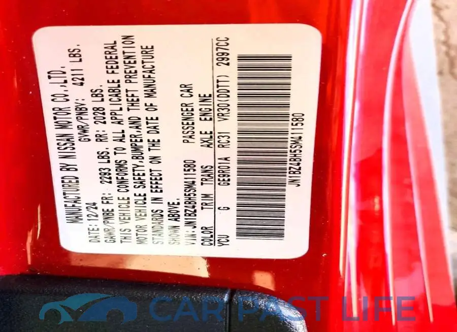 JN1BZ4BH5SM411580# 12