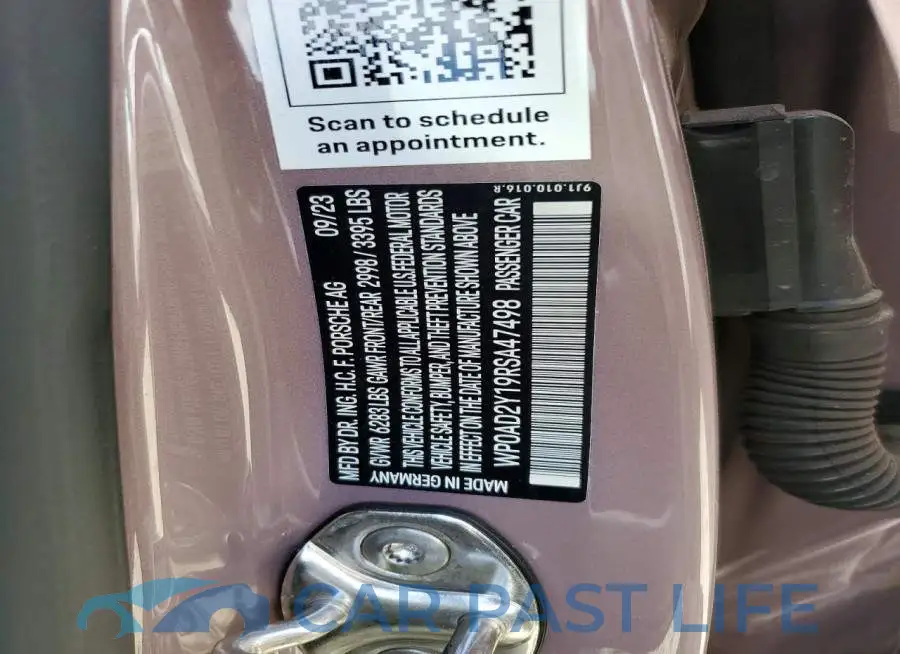WP0AD2Y19RSA47498# 13