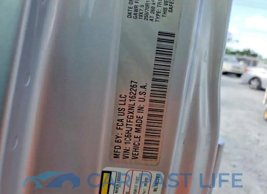 1C6HJTFGXNL162267# 12