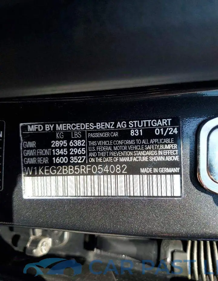 W1KEG2BB5RF054082# 13