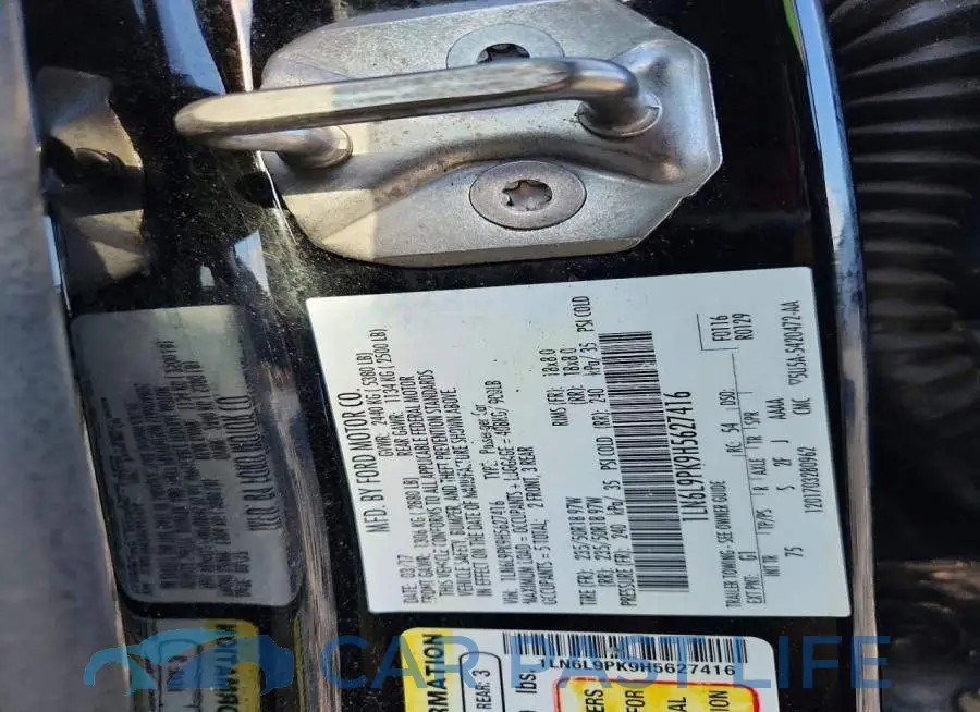 1LN6L9PK9H5627416# 12