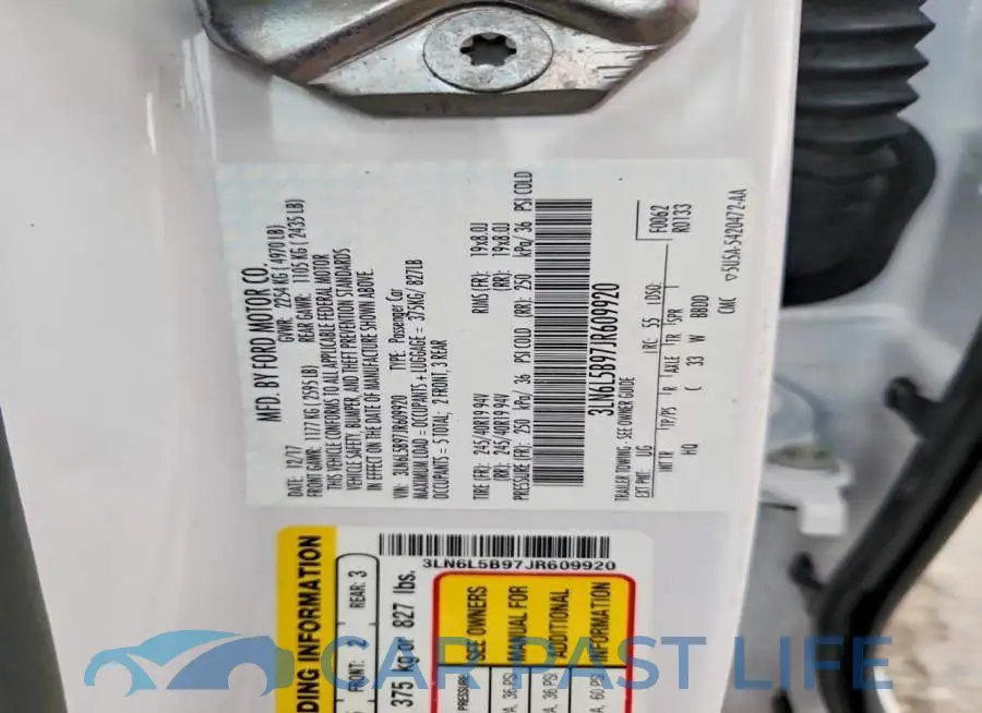 3LN6L5B97JR609920# 13