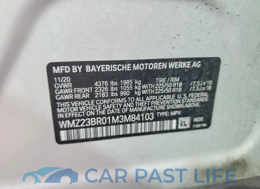 WMZ23BR01M3M84103# 13