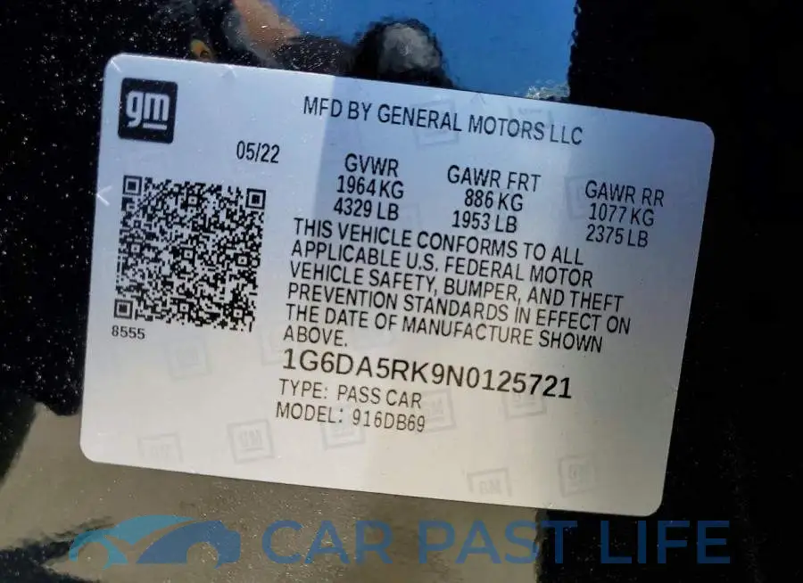 1G6DA5RK9N0125721# 13