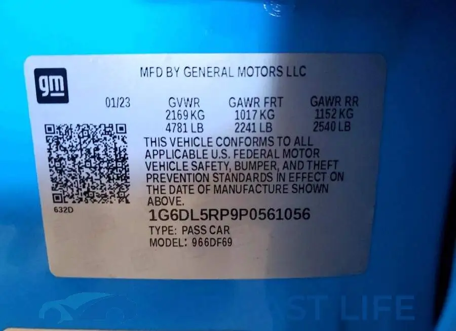 1G6DL5RP9P0561056# 12