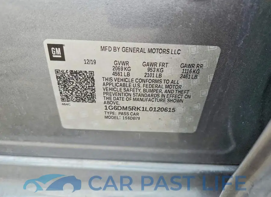 1G6DM5RK1L0120615# 12