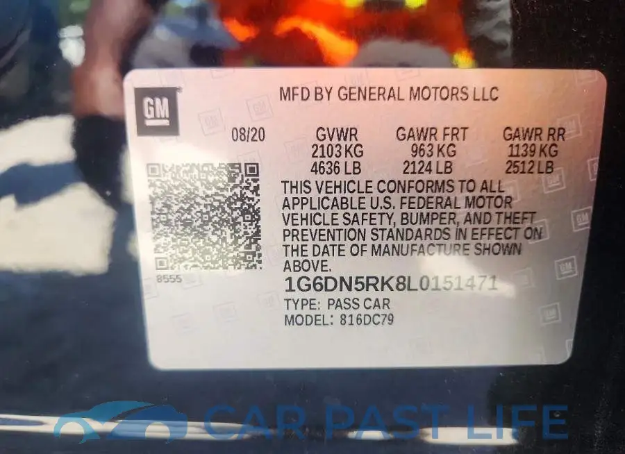 1G6DN5RK8L0151471# 12
