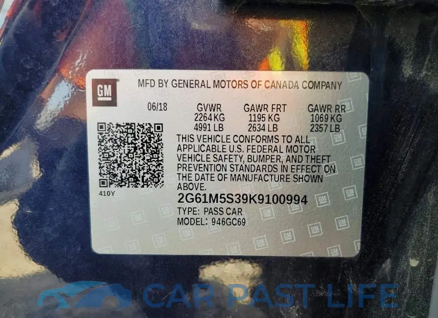 2G61M5S39K9100994# 13