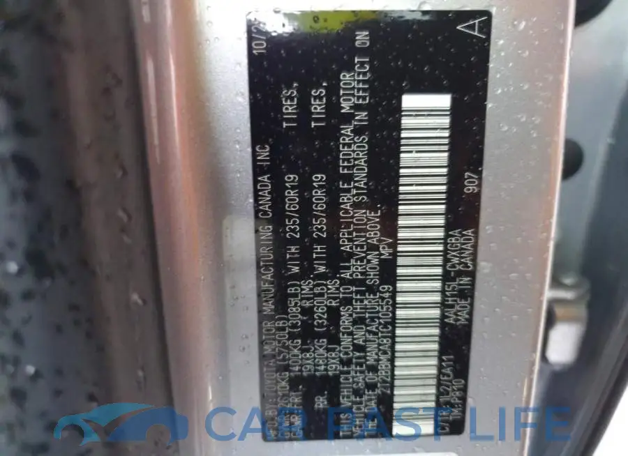 2T2BBMCA8TC105549# 13