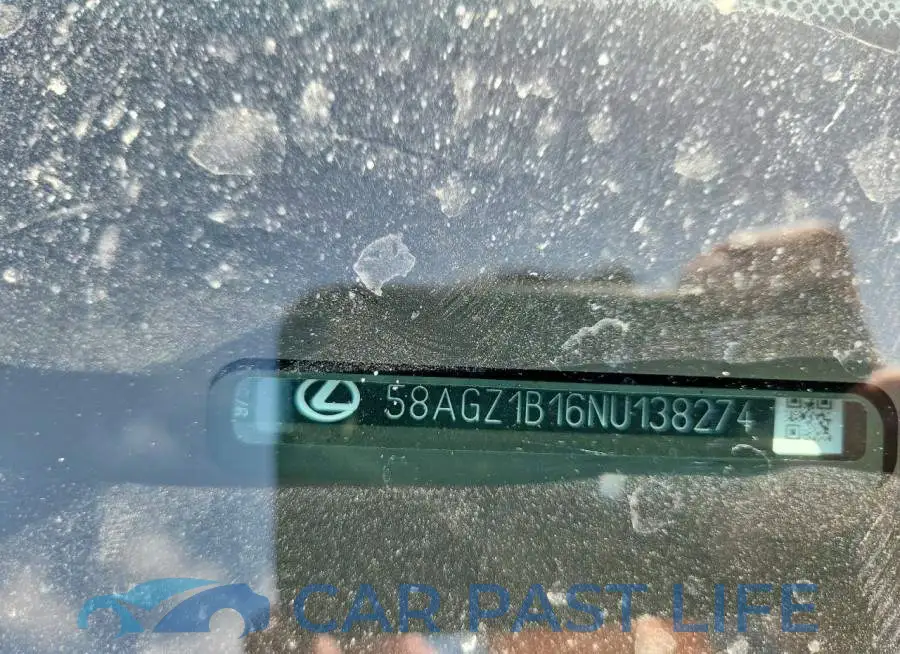58AGZ1B16NU138274# 12