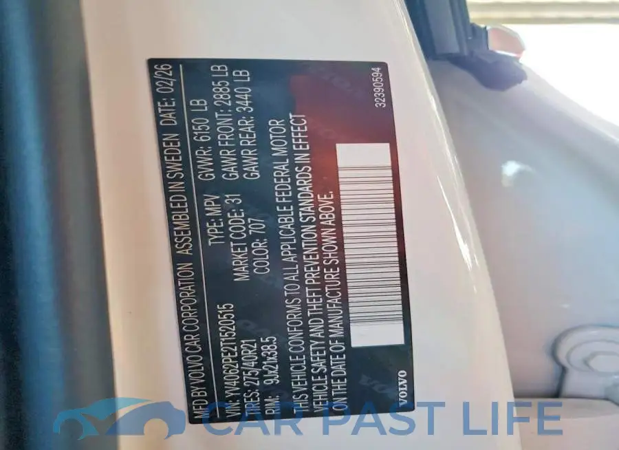 YV4062PE2T1520515# 12