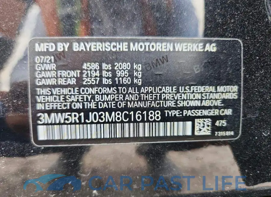 3MW5R1J03M8C16188# 13
