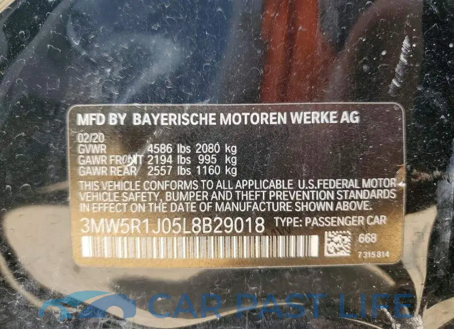 3MW5R1J05L8B29018# 12
