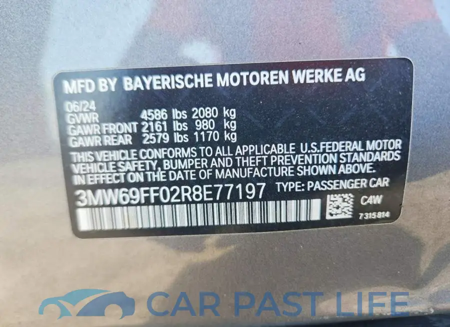 3MW69FF02R8E77197# 12