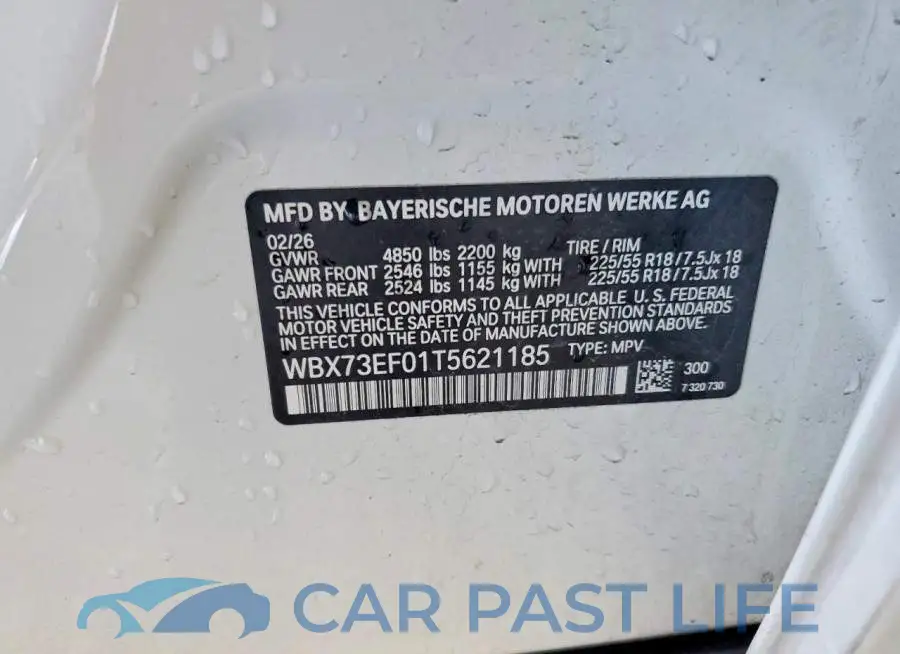 WBX73EF01T5621185# 14