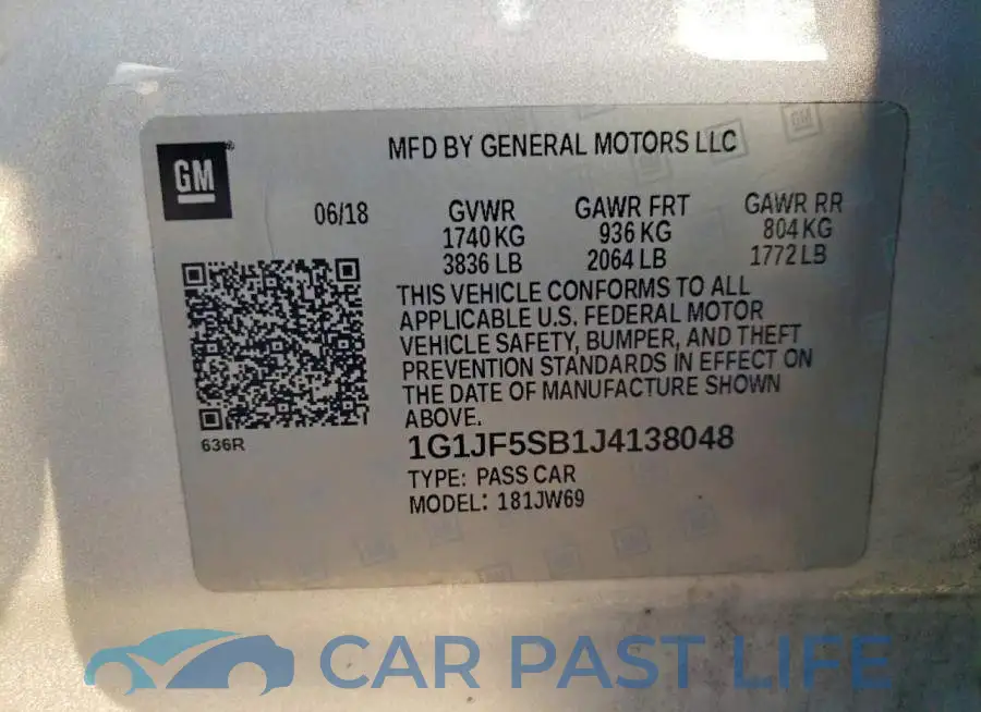 1G1JF5SB1J4138048# 12