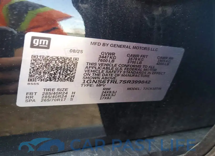 1GNS6TRL7SR399842# 13