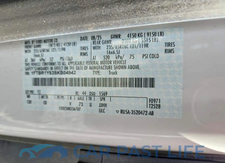 1FTBR1Y83SKB04942# 14