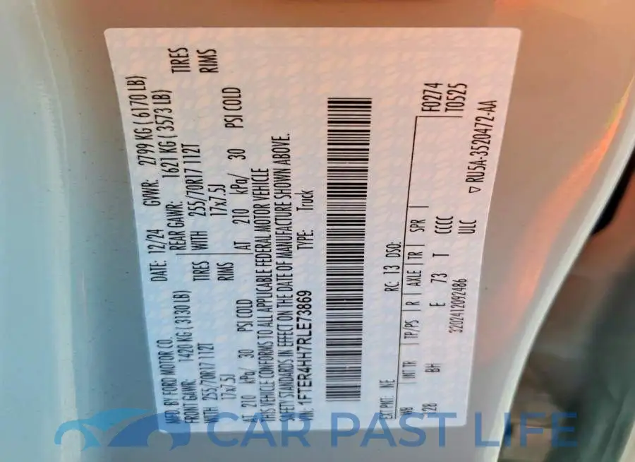 1FTER4HH7RLE73869# 12