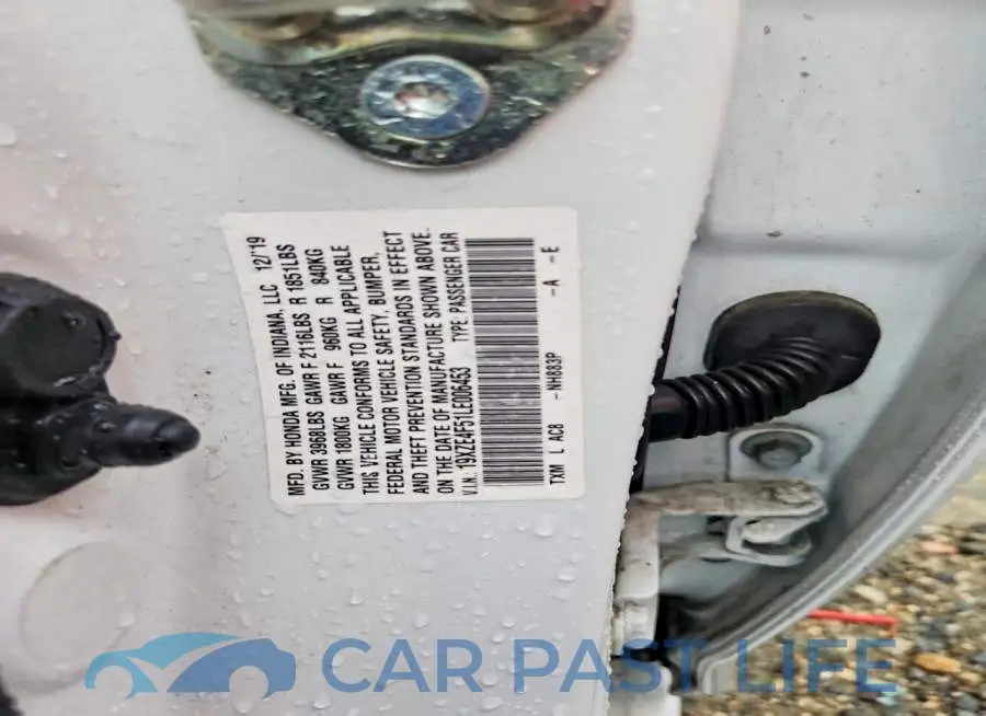 19XZE4F51LE006453# 12
