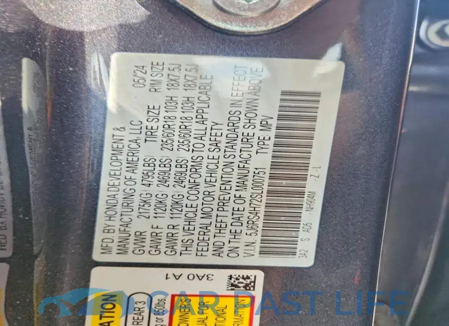 5J6RS4H72SL000751# 13