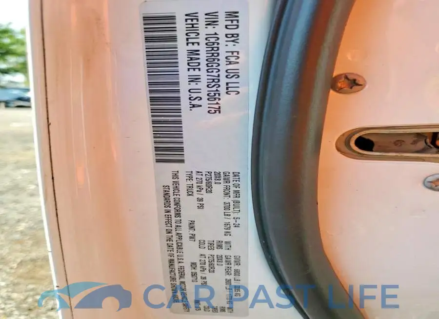 1C6RR6GG7RS156175# 12