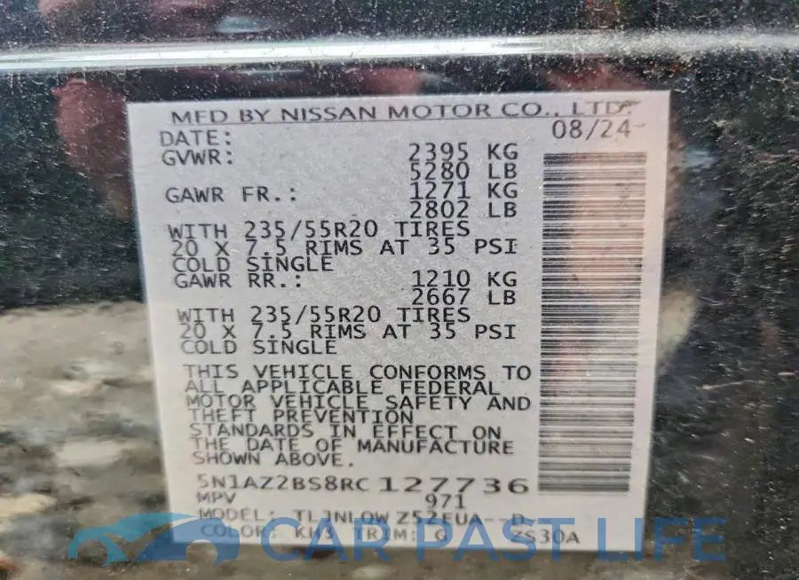 5N1AZ2BS8RC127736# 13