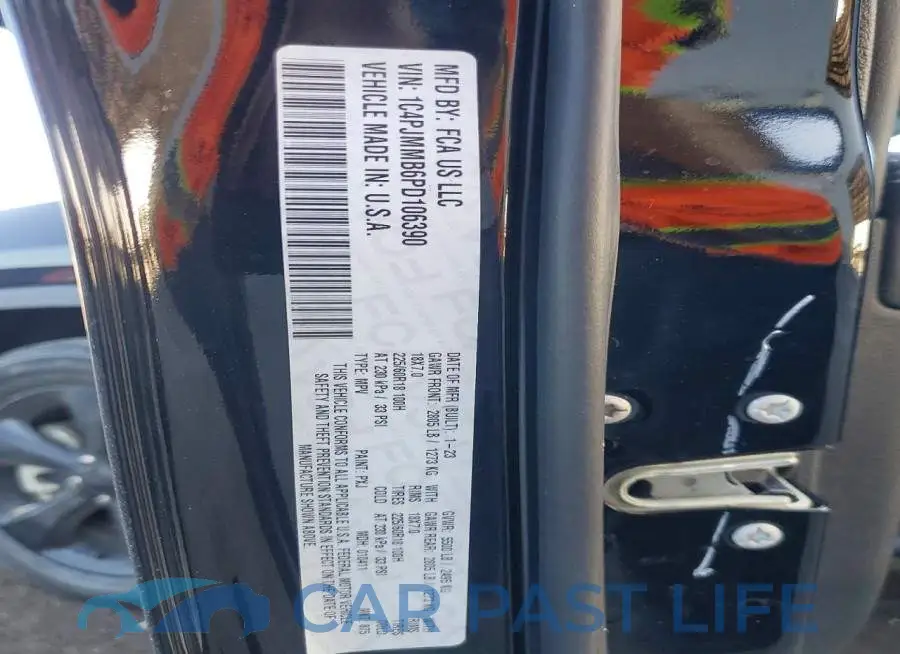 1C4PJMMB6PD106390# 13