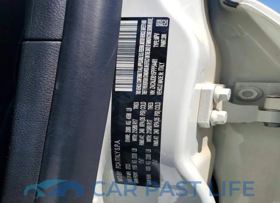 ZACNJDB15PPP54481# 12