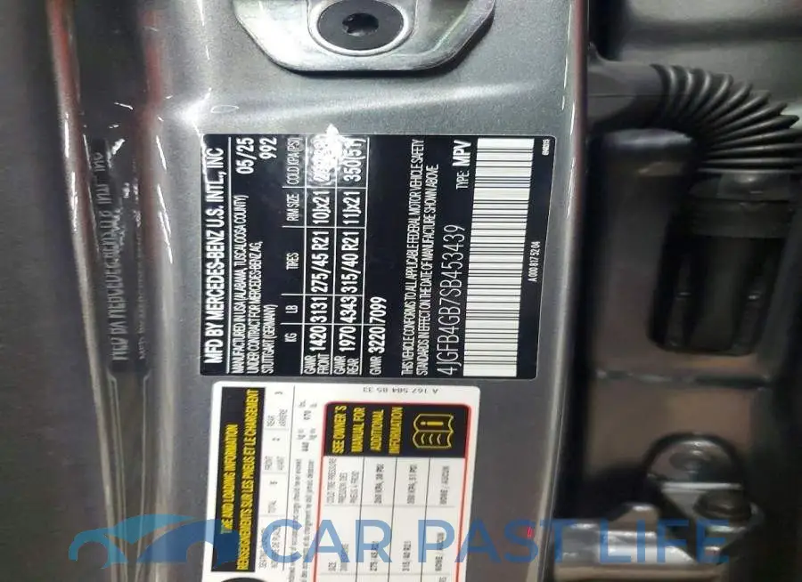 4JGFB4GB7SB453439# 12