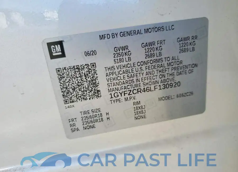 1GYFZCR46LF130920# 13